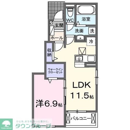 リヴィエールMORIYAの物件間取画像